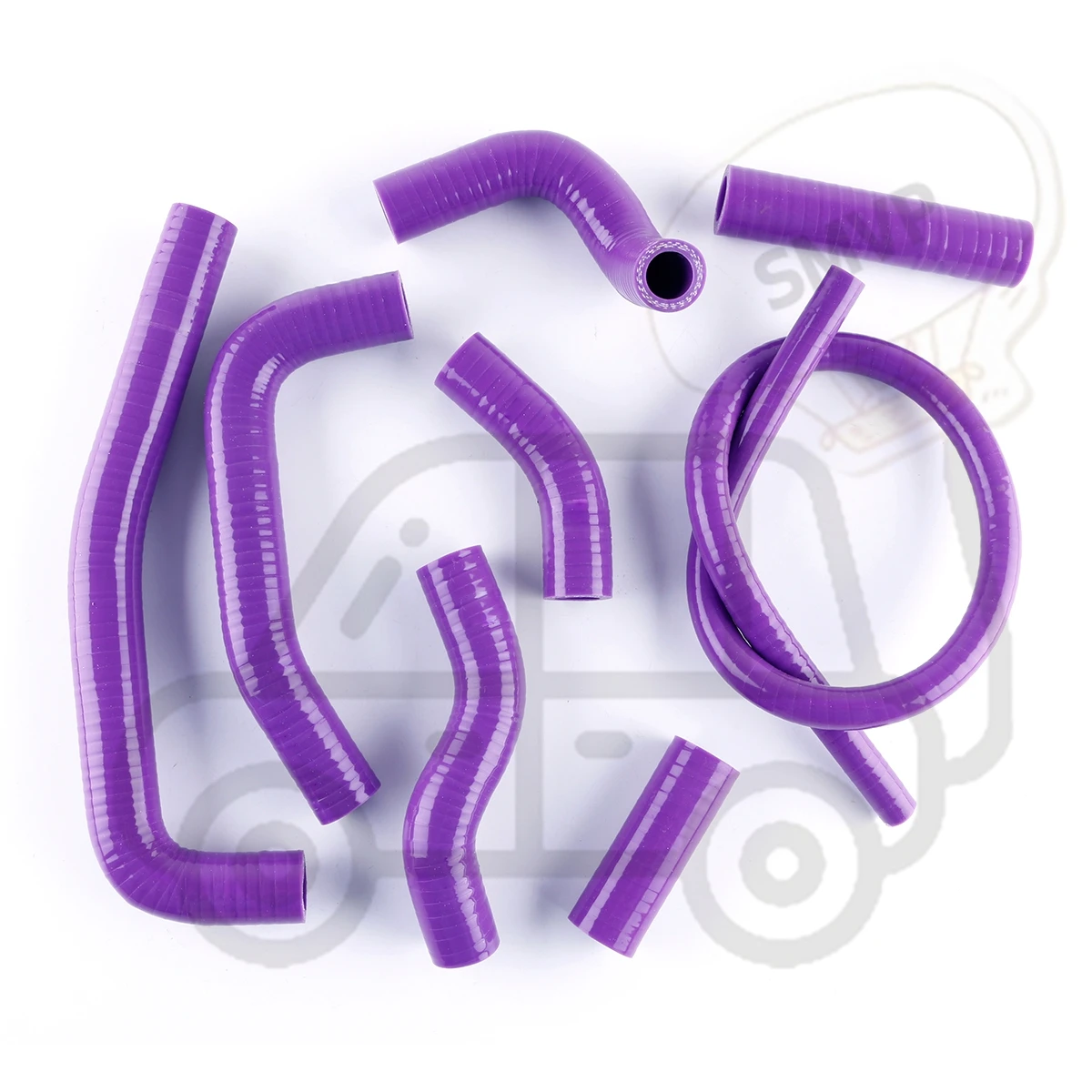 FOR 1988-2004 KAWASAKI KX 500 KX500 Replacement Part Silicone Radiator Hoses 1989 1990 1991 1992 2000 2001 2002 2003 Kit 8Pcs