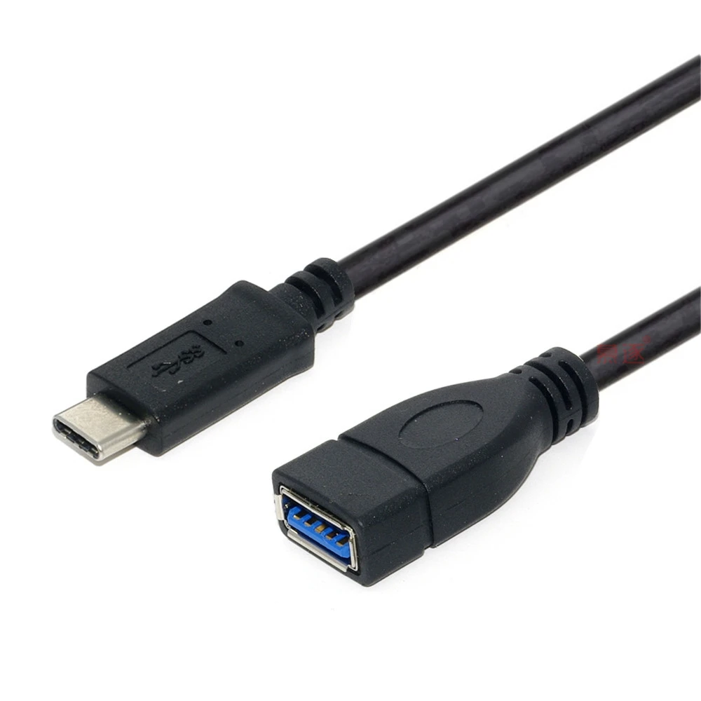 S066 tipo C a USB 3,0 OTG Cable U a USB3.0 convertidor hembra tipo C sincronización de datos OTG Cable adaptador para S10 S9 0,2 M