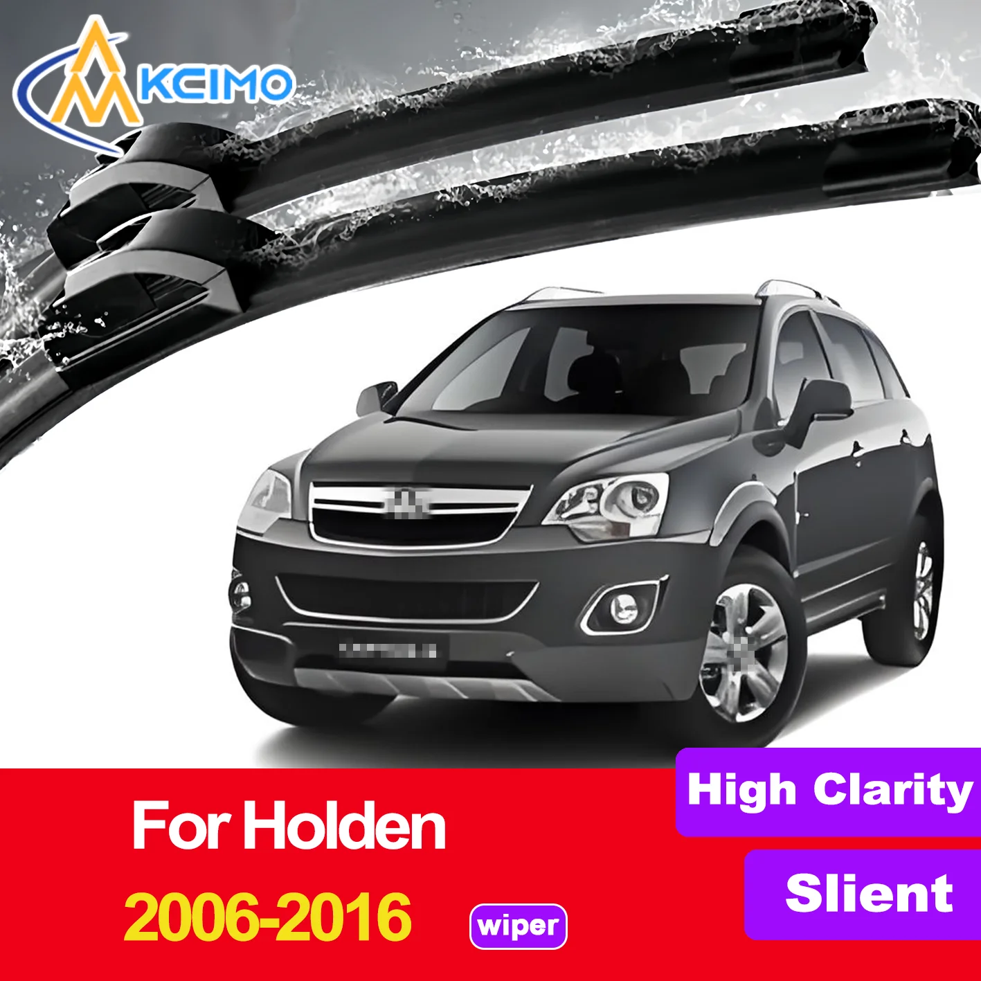 

2PCS HD Car Windscreen Wipers for Holden Captiva MaXX/Captiva 5 CG 2006-2016 Front Windshield Auto Wipers Blade Accessories 2016