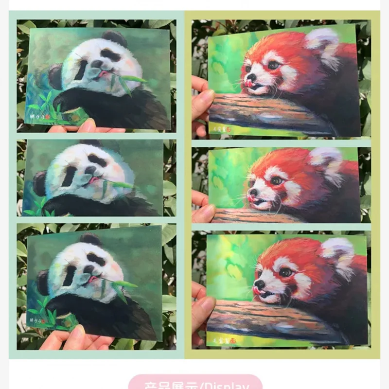 Customized. Custom Transforming Card Postcard 3D Cartoon Anime Small Batch Printing