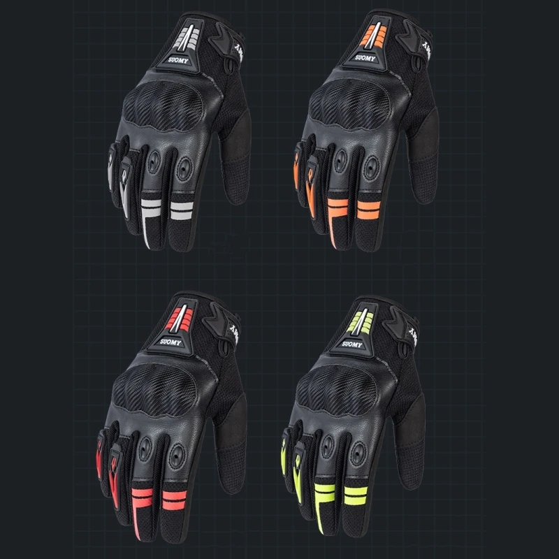 SUOMY SU-32 мотоциклетные перчатки мужские дышащие перчатки для мотокросса ПВХ защитные велосипедные мотоциклетные перчатки SUOMY SU-32 мотоциклетные перчатки мужские дышащие перчатки для мотокросса ПВХ защитные велосипедные мотоциклетные перчатки