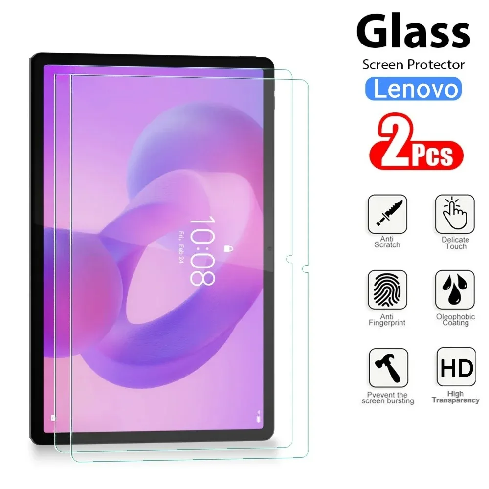 

2Pcs Clear Scatch Proof Screen Protector HD Tempered Glass for Lenovo Idea Tab Pro 12.7 2025 inch Screen Protective Hard Film