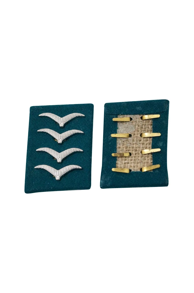 GIOL-022 WWII German Luftwaffe Field Divisions Hauptgefreiter Collar Tabs