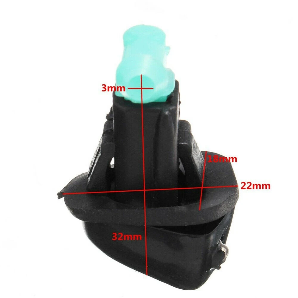 1Pair for Honda for Accord 1998 1999 2000 2001 2002 Windshield Washer Wiper Nozzle Sprayer 76810-S84-C02