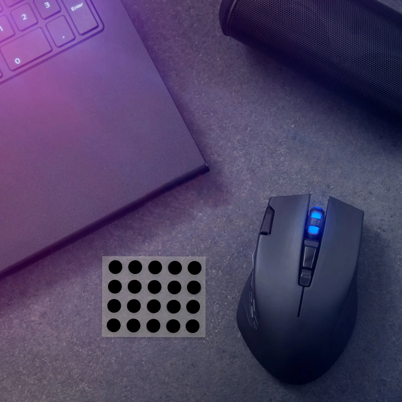 

4Pcs Mouse Feet Sticker Universal Gaming Mouse Skates Replacement Pads Smooth Glide Enhance Tracking Control Gaming Accessory