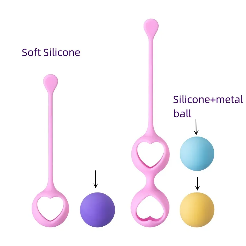 79gr weight  Vaginal kegel balls, silicone smart love ball for vaginal tightening kegel exerciser geisha ben wa balls for women