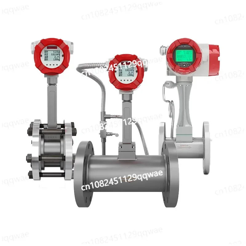 Vortex Flowmeter OEM Intelligent Flowmeter Flange Compressed Air Vapor Gas Liquid High Precision