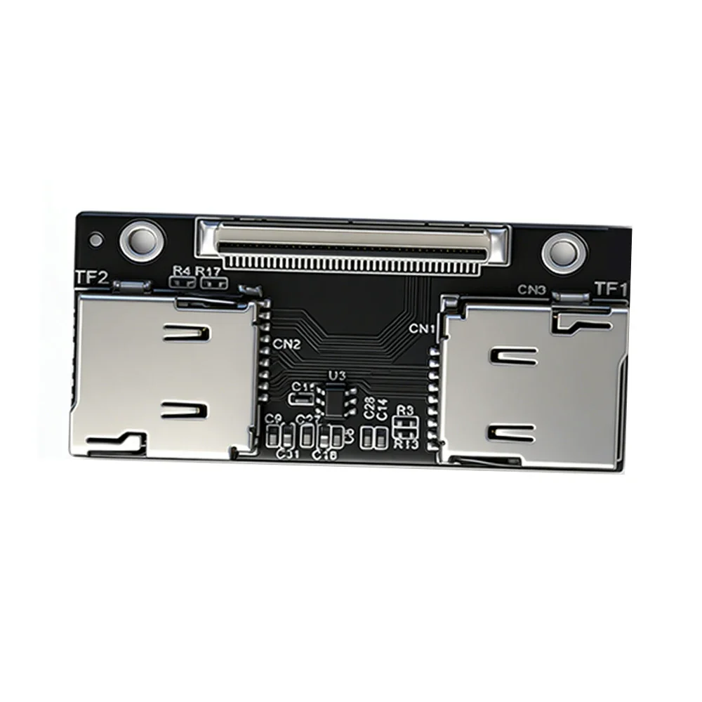 Adapter kart 2-portowy / Dual TF do CE ZIF / Micro SD do iPod Classic 6. i 7. generacji A1238, iPod Video 5. i 5.5. generacji A1136, komputerów PC i konsol do gier — zdjęcie produktu 3