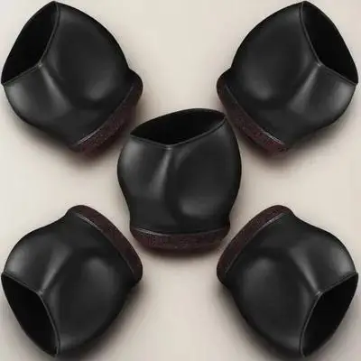 

5Pcs Caster Covers Chair Wheel Caster Protectors Office Furniture Foot Covers Chair Leg Protectors Furniture Wheel Stoppers