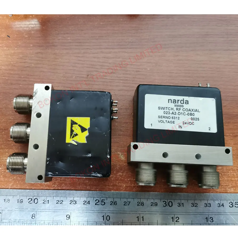 023-a2-d1c-0b0 24V Rf Microgolf Coaxiale Schakelaar DC-12.4GHz