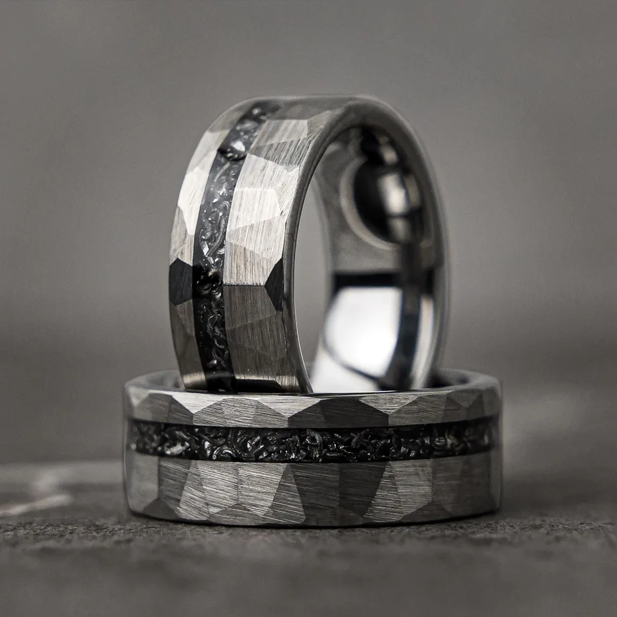 8MM Herren-Eheringe aus Wolframkarbid, Anillos Bague Homme, Verlobungsringe für Paare, Modeschmuck, Paar-Verlobungsringe – Detail 4