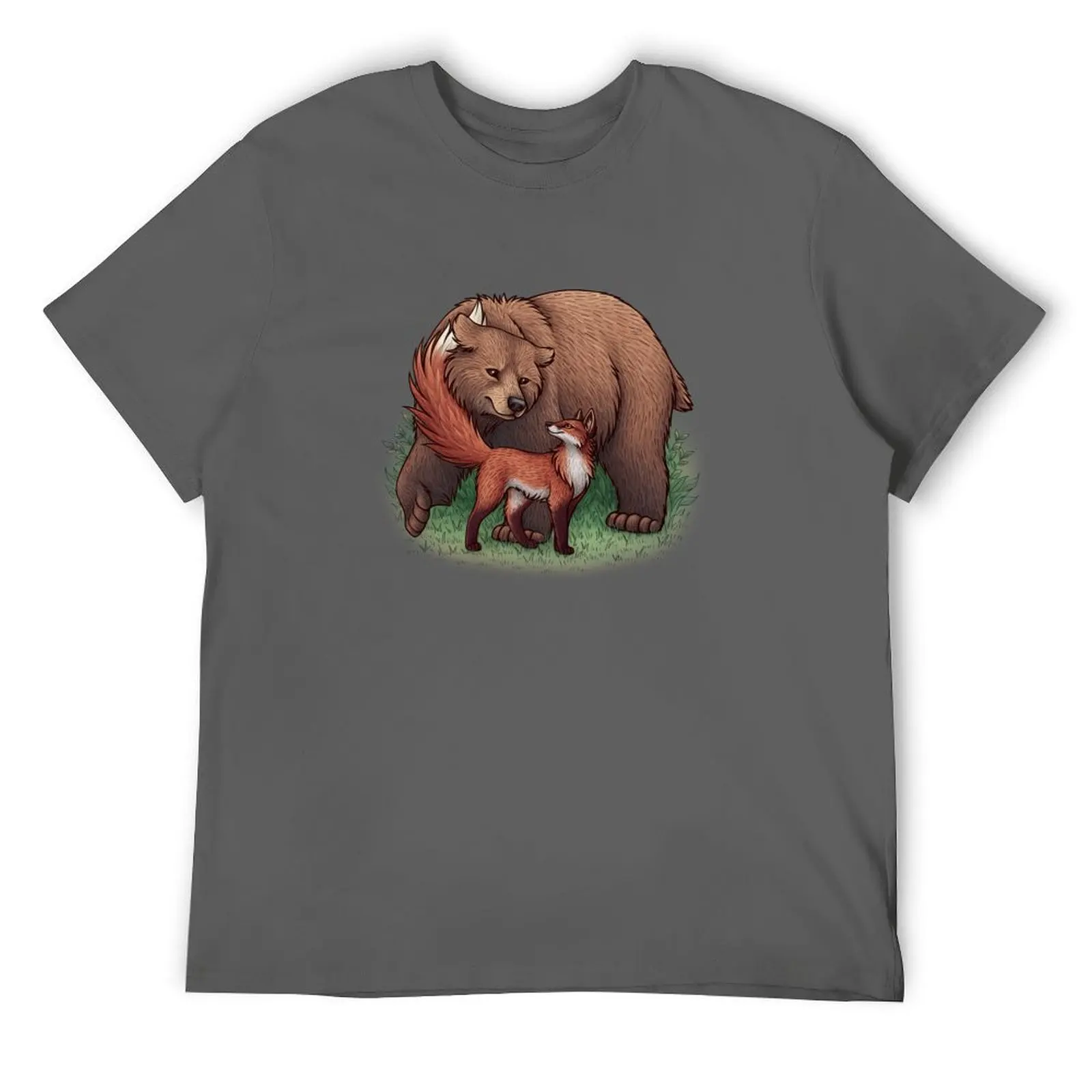 

Bear & Fox T-Shirt custom t-shirts plain mens white t shirts
