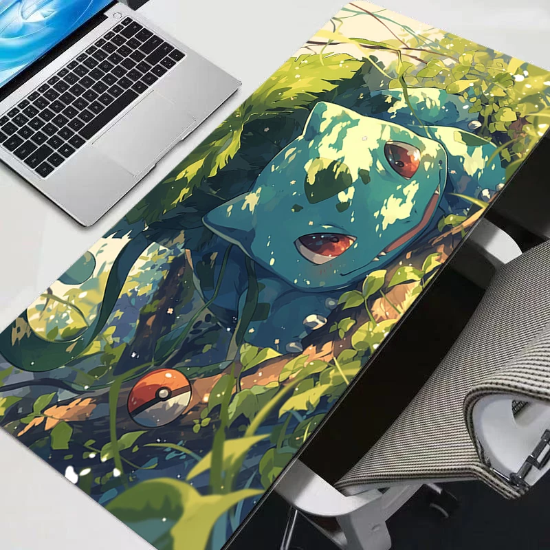 Large durable Mouse Pad Office Pokemon Pikachu Computer Desk Mat Table Keyboard Laptop Carpet Accessories Gaming Mousepad