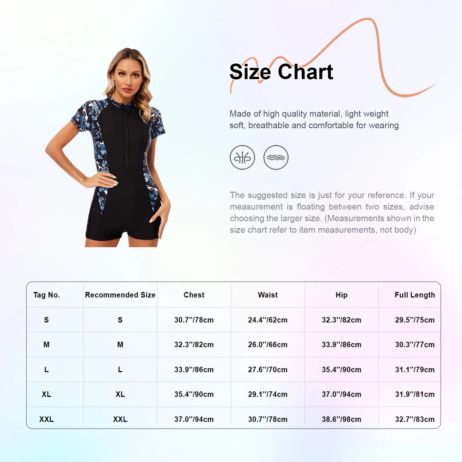 Womens One Piece Boyleg Athletic Swimsuit Short Sleeve Zipper Padded Rashguard Conservative Beach Swimwear Surfing Swimming Suit