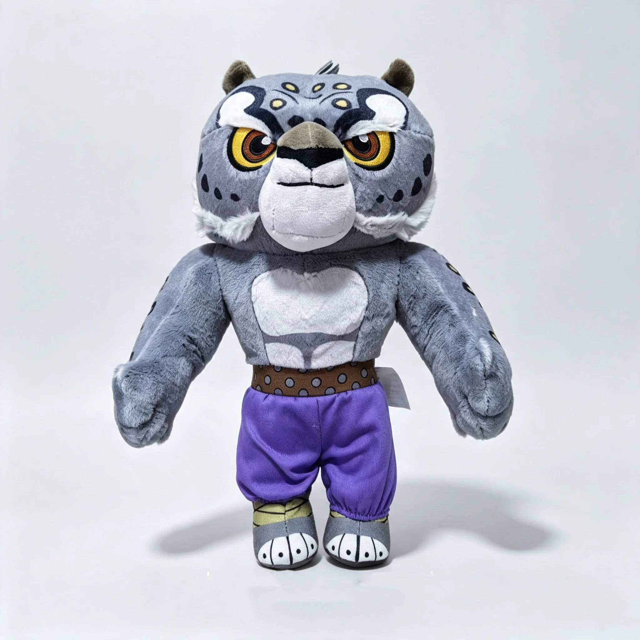 Beijing Universal Studios Kung Fu Panda Tai Lung Plush Toy & Ornament - Birthday Gift & Travel Souvenir