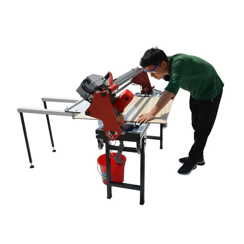 T9 2400W Fully Automatic Tile Cutting Machine Stone Edge Grinding and Grooving Multi-function 45° Chamfering Push Knife