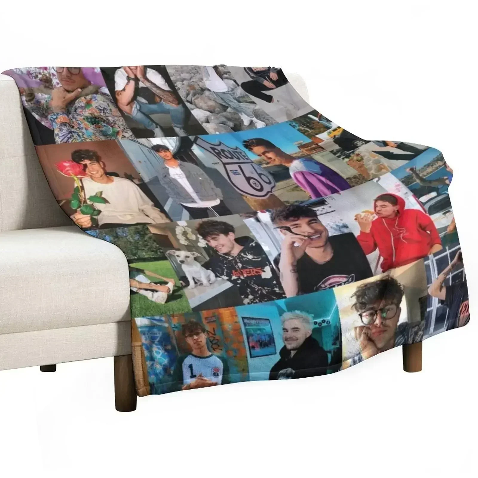 Kian Lawley Throw Blanket anime Single decorative Blankets