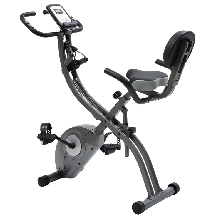 

Home Gym Fitness Bicycle Magnetic Upright Exercise Bike Foldable