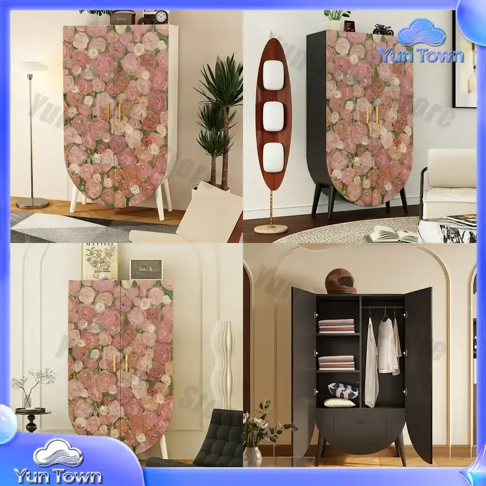 Women Bedroom Luxury Wardrbe Portable Drawers Cubes Girls Clothes Open Wardrobe Organizer Storage Wooden Armario Furniture