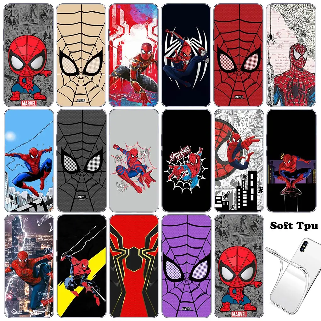 Poster Spiderman Marvel Spider Man Soft Casing for Motorola Moto Edge 40 50 Pro 30 neo 20 Fusion Ultra Lite G85 Cover Phone Case