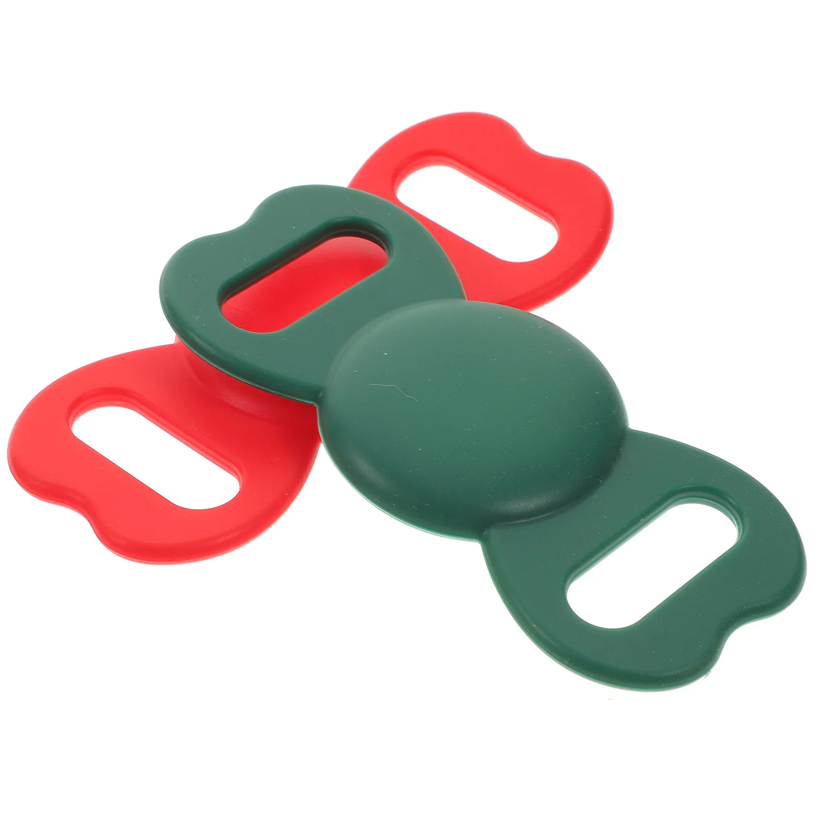 2 قطعة غطاء سيليكون حافظة واقية خفيفة الوزن لجهاز تعقب الحيوانات الأليفة ملحق غطاء حماية صغير مضاد للفقدان