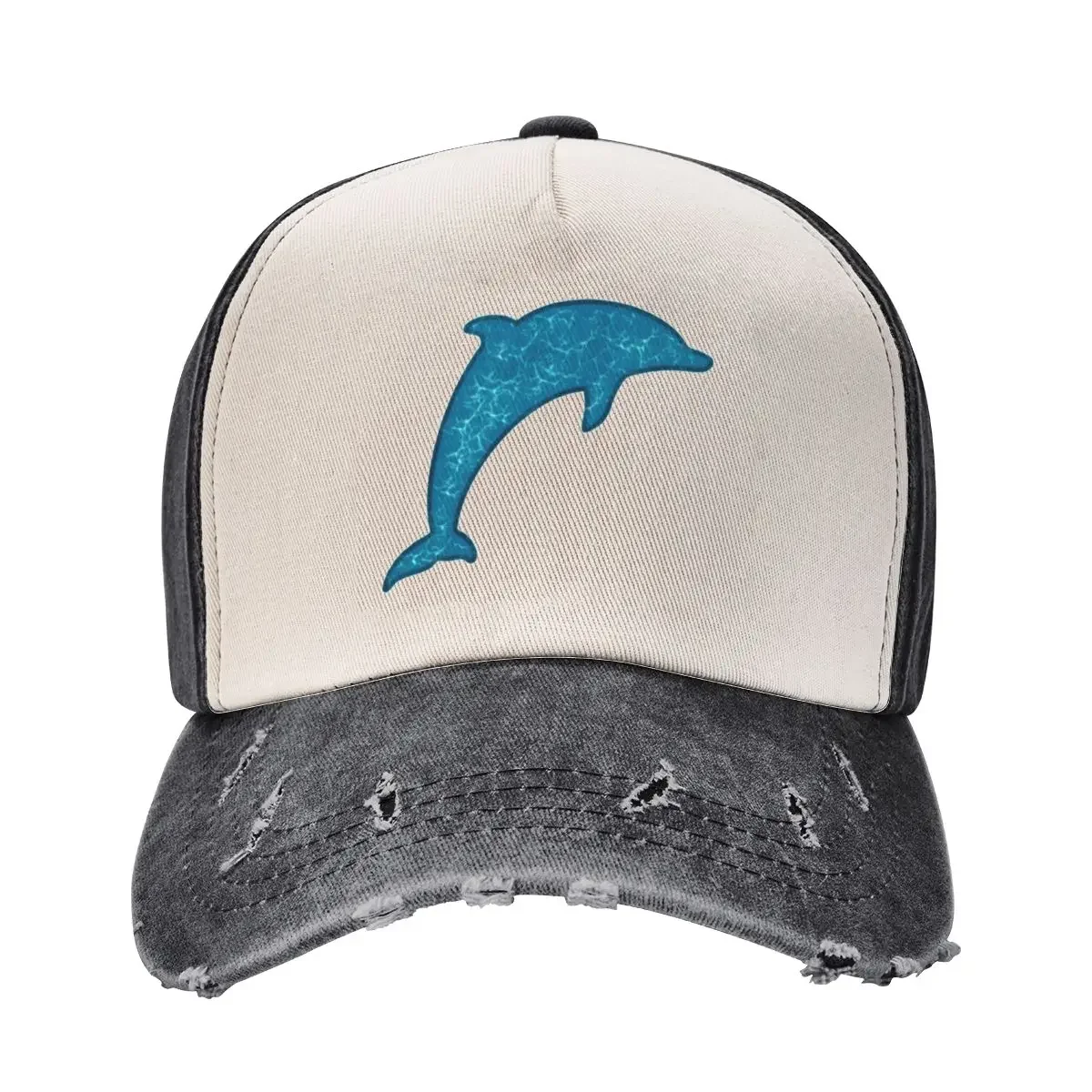 

Blue Dolphin Baseball Cap sailor cap for men Uv Protection Solar Hat Gentleman Hat Baseball For Men Women's