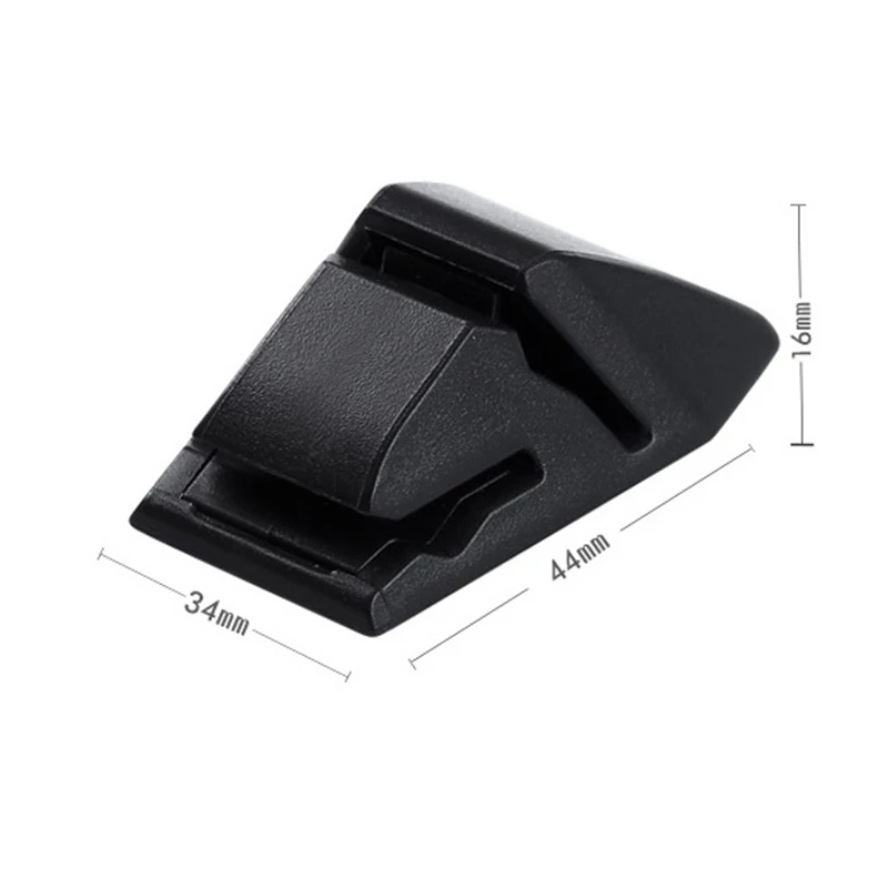 Multifunctional Card Ticket Holder Auto Car ID IC Clip Black Dashboard Door Adhesive Clips Car Styling Car OrganizationJAS