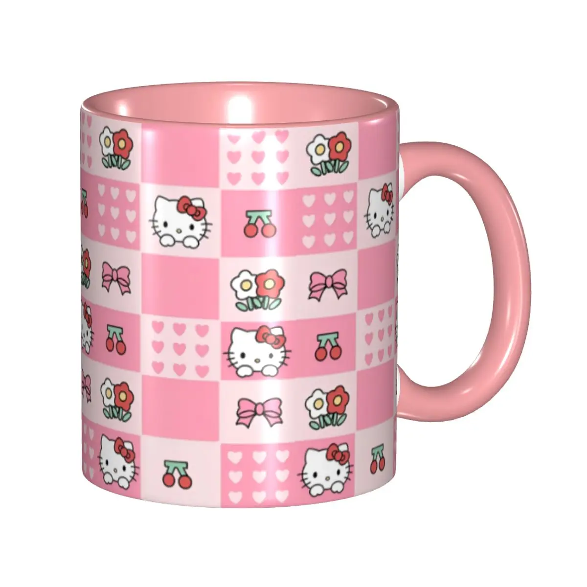

Hello Kitty Merch Coffee Mugs Cute Kawaii Cartoon Cup Gift