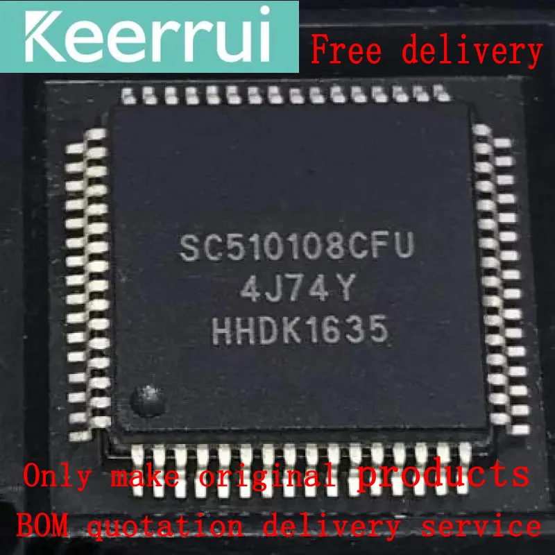 

2~10PCS/LOT SC510108CFU IC 4J74Y QFP-64 NEW Original free shipping