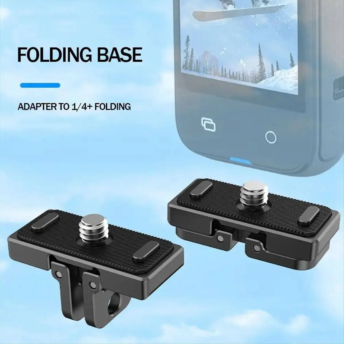 Super Sale Quick Release Mount for Insta360 X4 Plate Base Replacement Adapter for Insta360 Action Camera Accessories