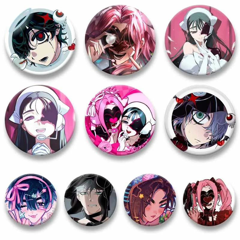 Alien Stage Anime Brosche Mizi Sua Ivan Till Luka Hyuna Cosplay Abzeichen Cartoon-Charakter Anstecknadeln Taschen- und Hut-Schmuck Ornamente Geschenk – Detail 1