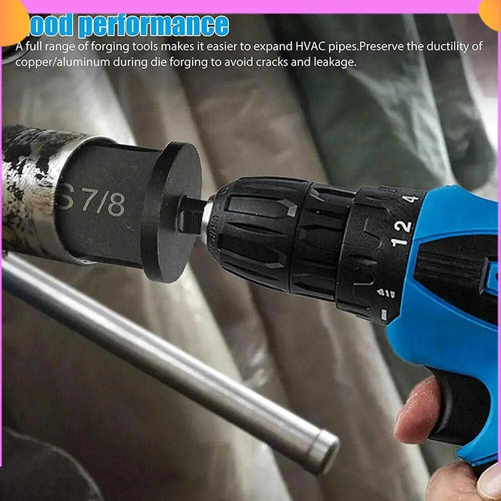 

A23P шестигранная ручка, инструмент для обжима медных труб кондиционера, набор сверл, инструмент для развальцовки труб, расширитель, ремонтный набор