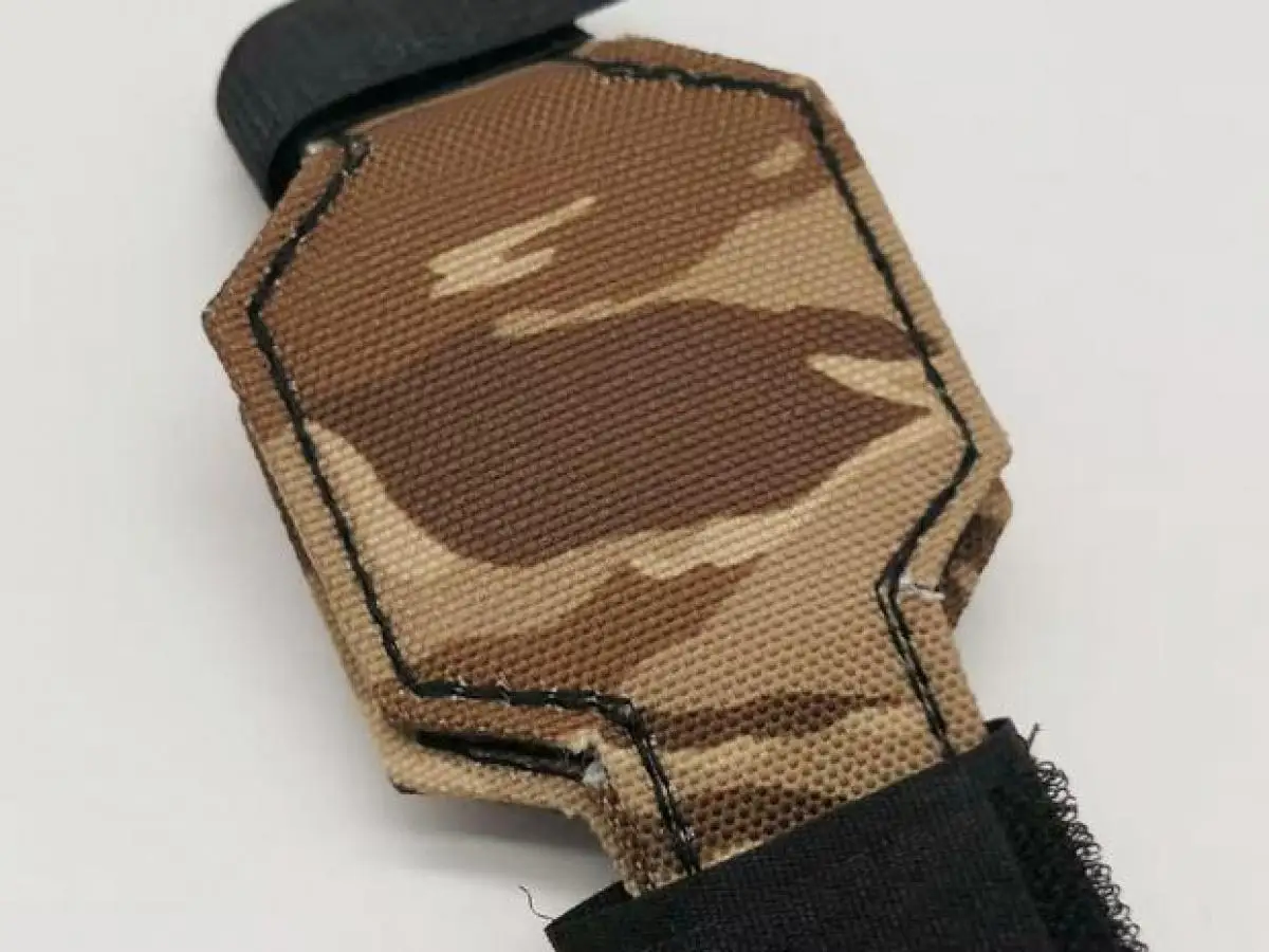 Outdoor Tactical Watch Protective Case Multi Terrain Camo Watch Protective Case Flip Nylon Case