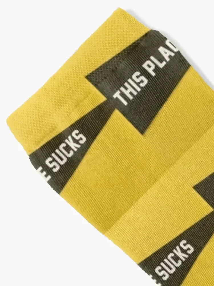 This Place Sucks Socks Crossfit luxury sports stockings Socks Male Women's