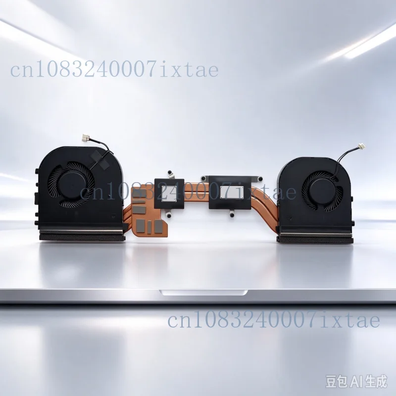 Replacement 02xr044 new original for Lenovo ThinkPad P1 Gen 2 X1 Extreme 2nd Gen CPU cooling fan heatsink radiator