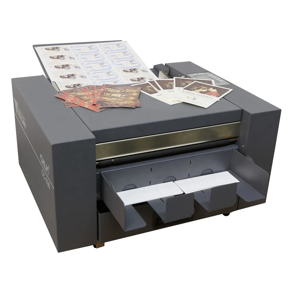 Photo Paper Die Cutting Machine Automatic A3 A4 business Card Cutter Digital ID Passport Name Card Cutter