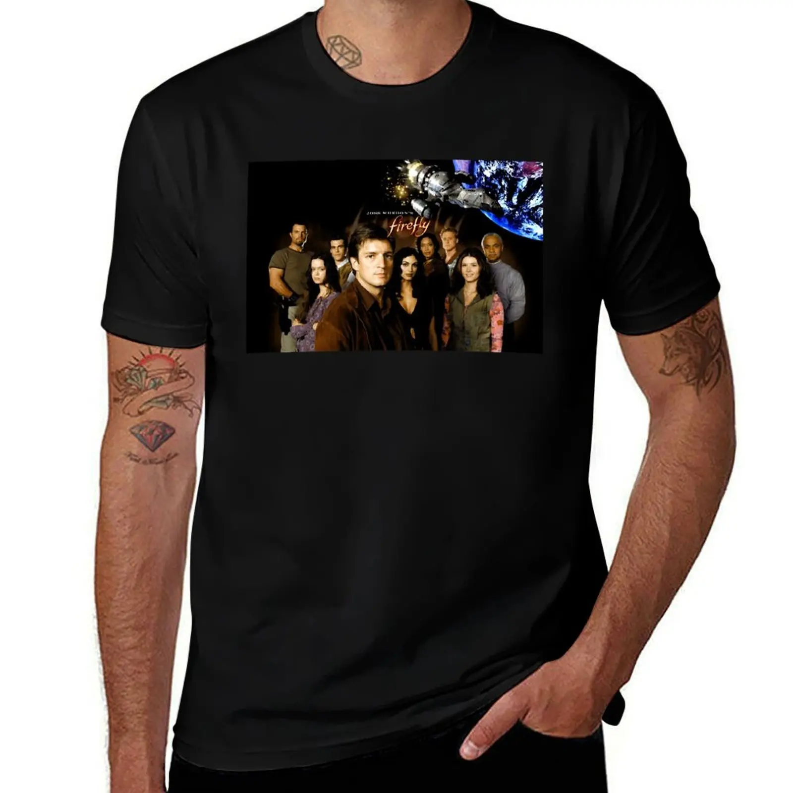 Firefly Serenity Characters T-Shirt T-Shirt Performance Dry Fit T-Shirt