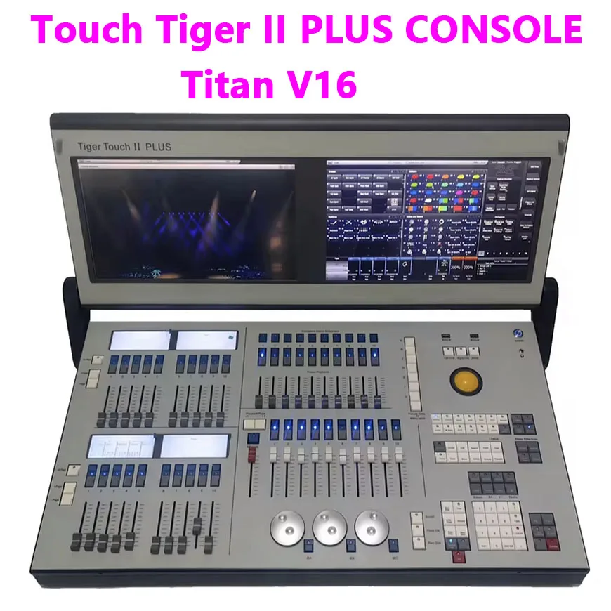 Console TIGER TOUCH II 2 Pro.divisor dmx.Titan Tiger Touch dmx