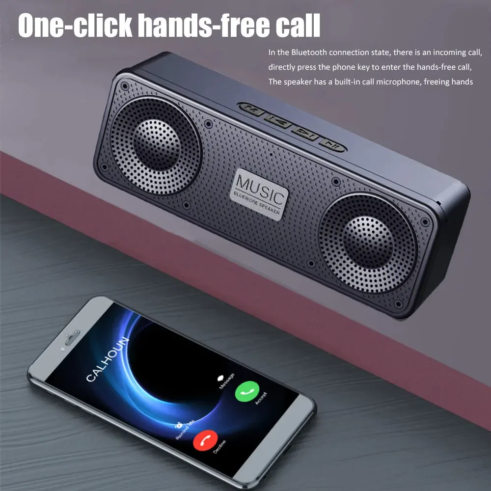 Bluetooth S18 Wireless Creative Smart Speaker Mobile Phone Audio Computer Subwoofer Outdoor Convenient Radio