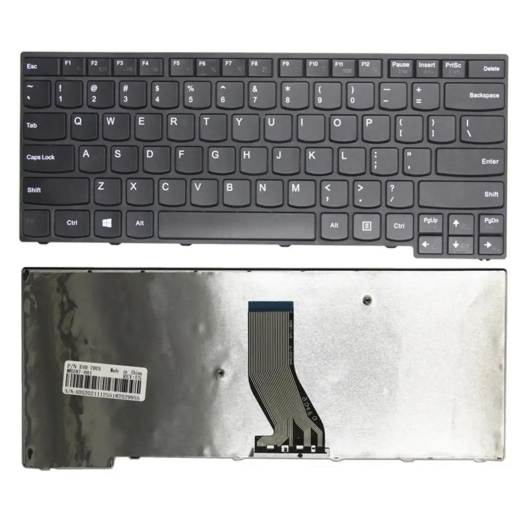 100%New Original US For Lenovo E40-70 E40-30 E40-45 E40-80 E40-81 E41-70 E41-80 English Laptop Keyboard