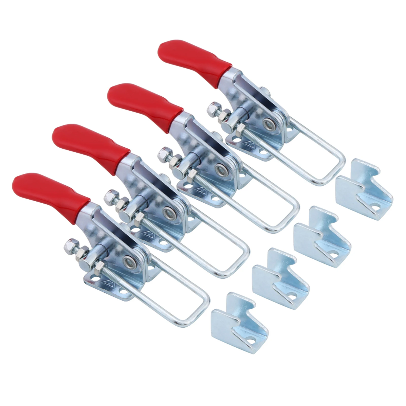 4PCS Latch Type Toggle Clamps Set Hand Tool Metal Holding Capacity 163kg/360lbs GH-40323