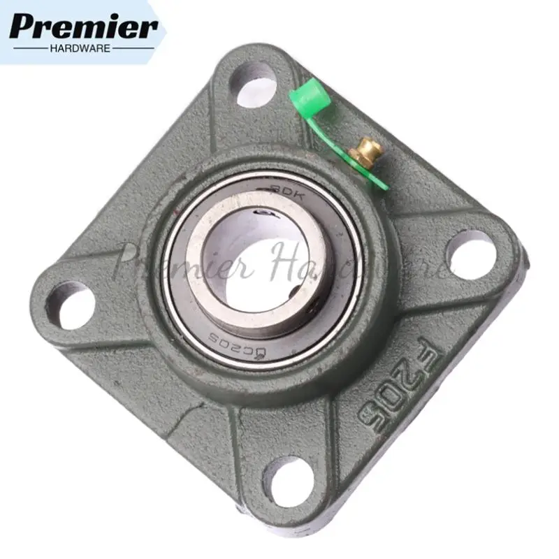 Inserted ball bearing UCF205 complete set of bearings outer spherical bearing seat