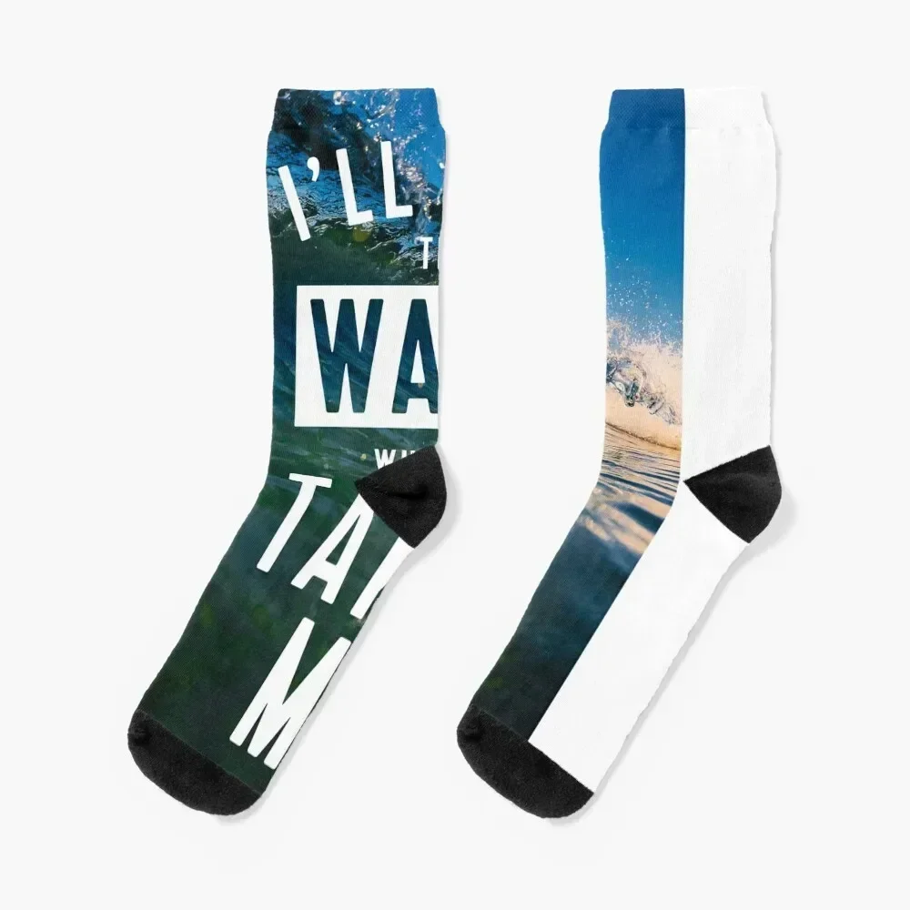 

Ride The Wave Socks Lots short Male Socks Women's