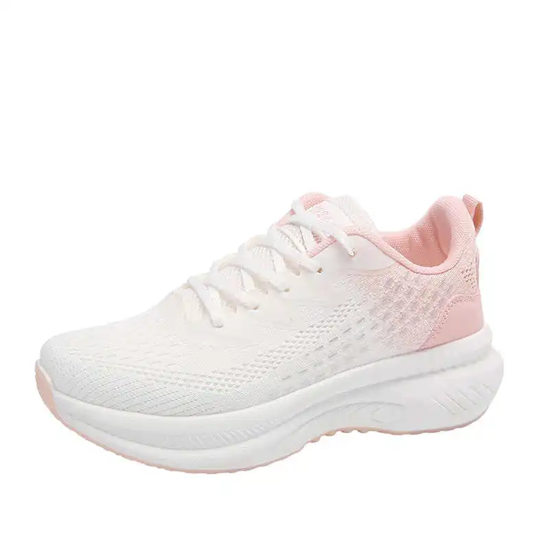Round Toe Big Sole White Sports Sneakers Tennis Colorful Women's Shoes Tenis Fast Top Comfort 4yrs To 12yrs New Arrival