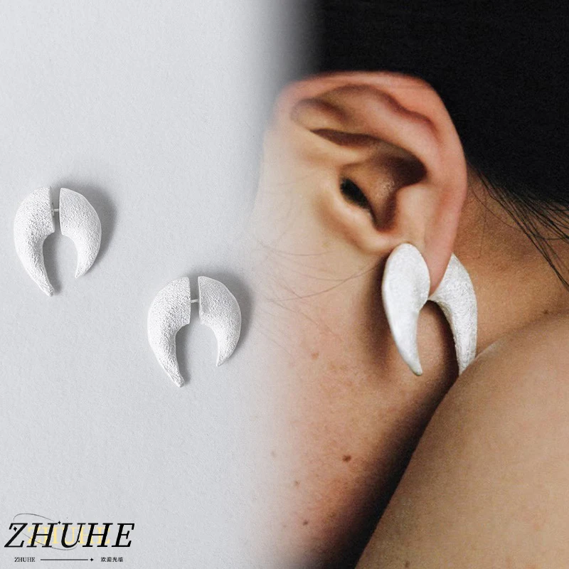 

Moon Rock Stud Earrings In A Retro Style Are Perfect For Women And Men As Jewelry Accessories And Party Gifts