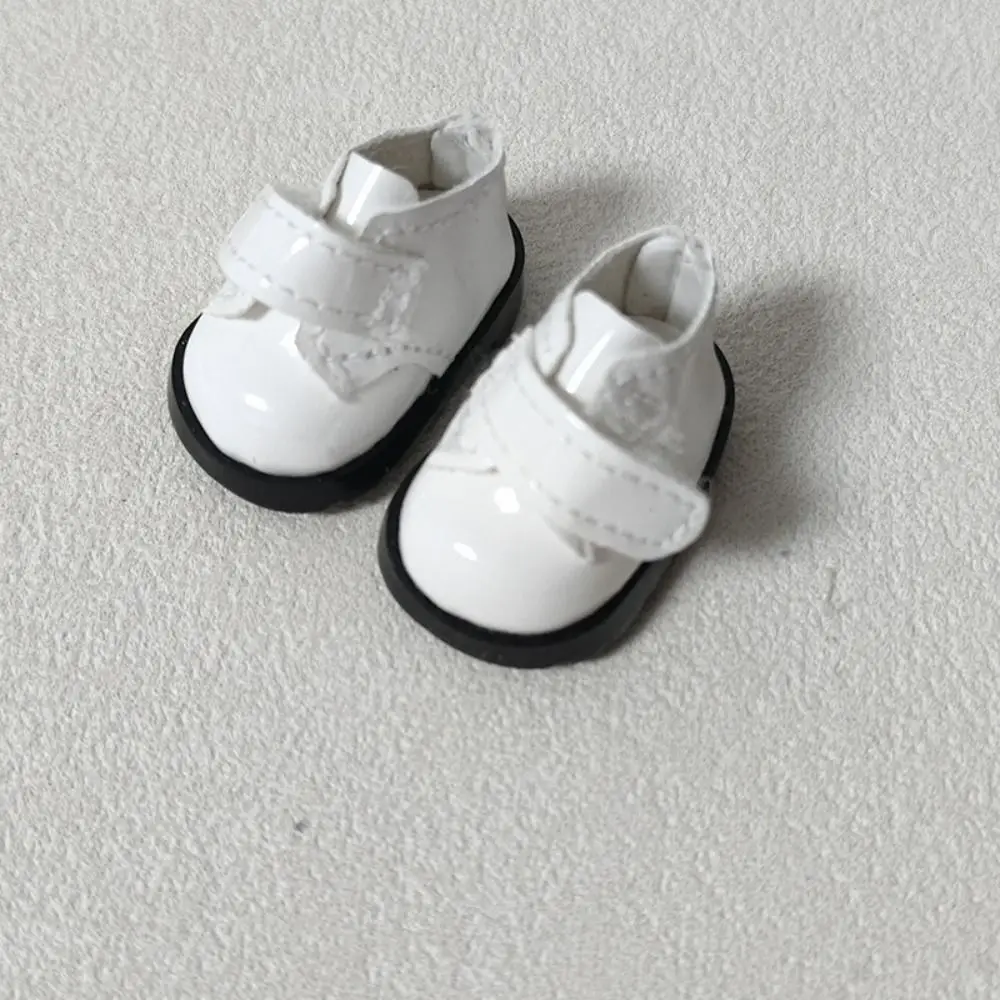 Ręcznie robione buty Labubu 3,8 cm, casualowe, wielokolorowe skórzane buty dla lalek 15/17 cm, akcesoria dla lalek Labubu.