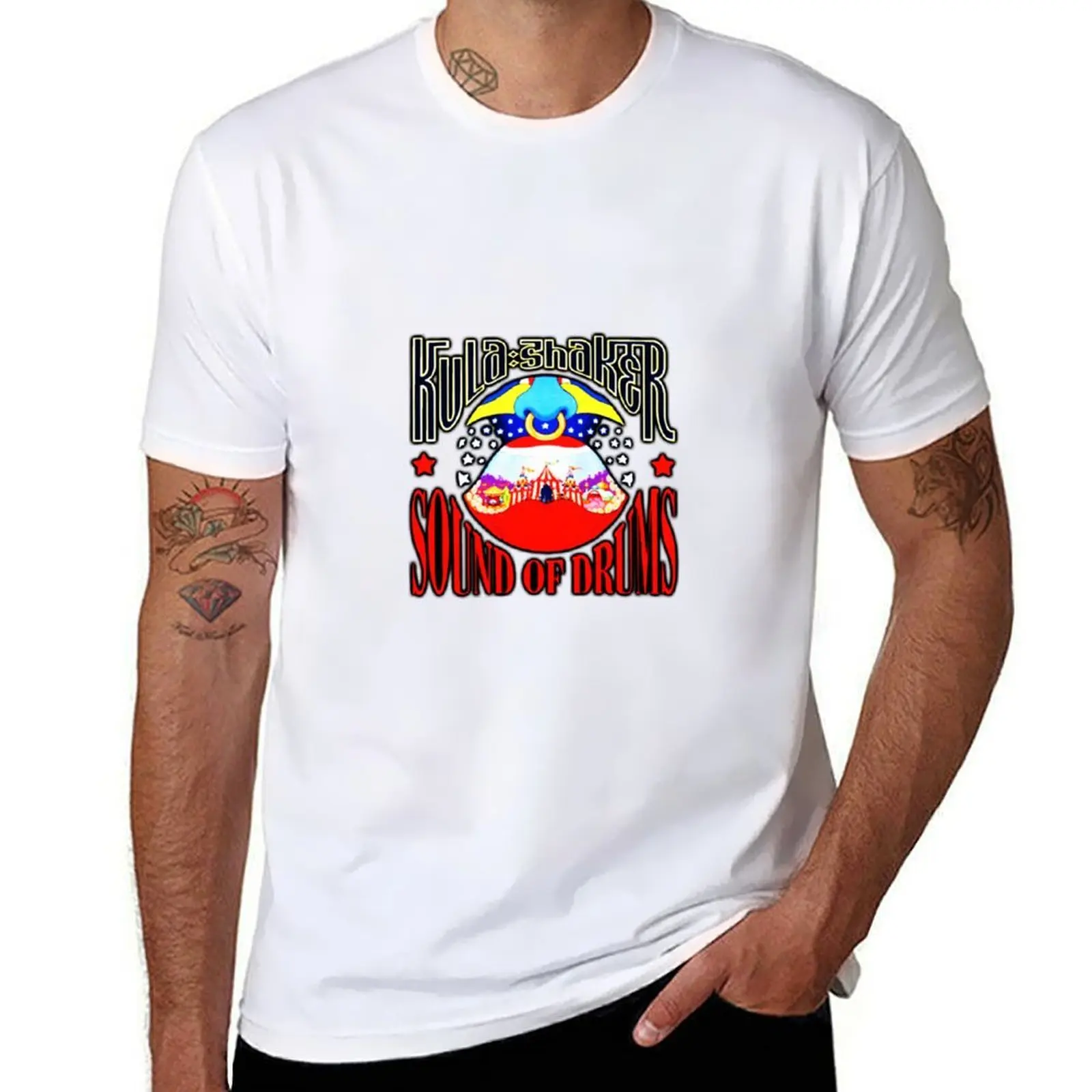 Camiseta Kula Shaker music 2023, camisetas para hombre, camisetas de marca de lujo de alta calidad para hombre, camiseta para hombre