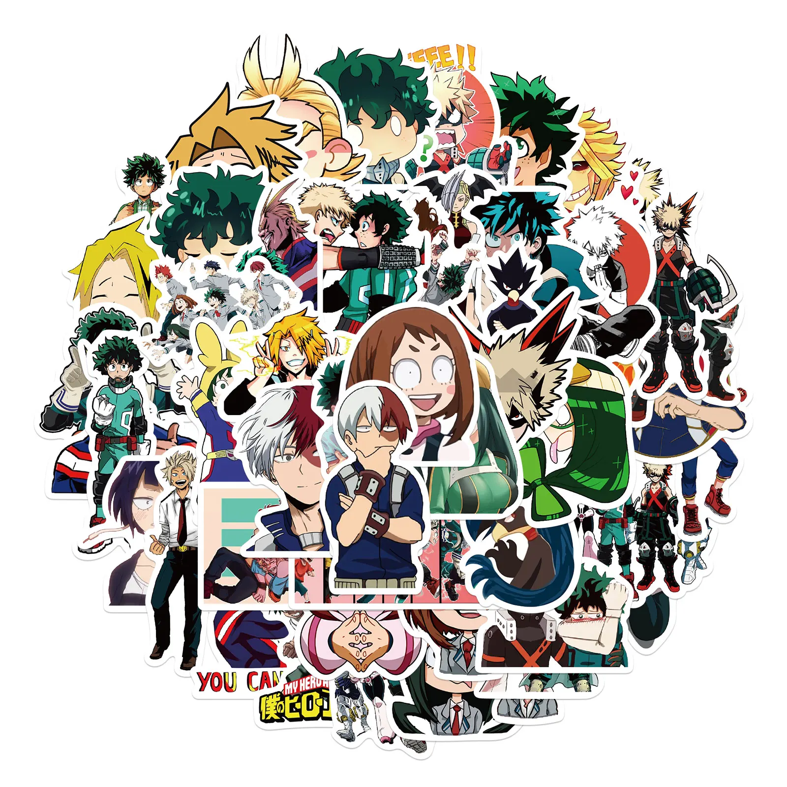 100pcs Anime Stickers Demon Slayer Hunter X Graffiti DIY Luggage Laptop Skateboard Phone Decal Sticker Toys