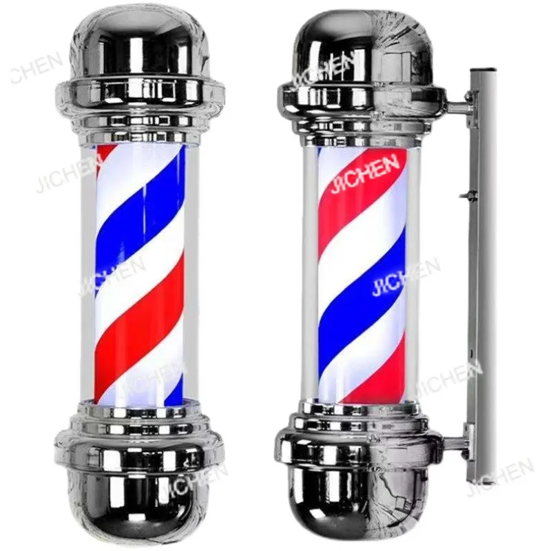 

Парикмахерская, гальваническая круглая шляпа, салон красоты, логотип парикмахерской, светодиодный светильник, настенный супер яркий уличный ящик