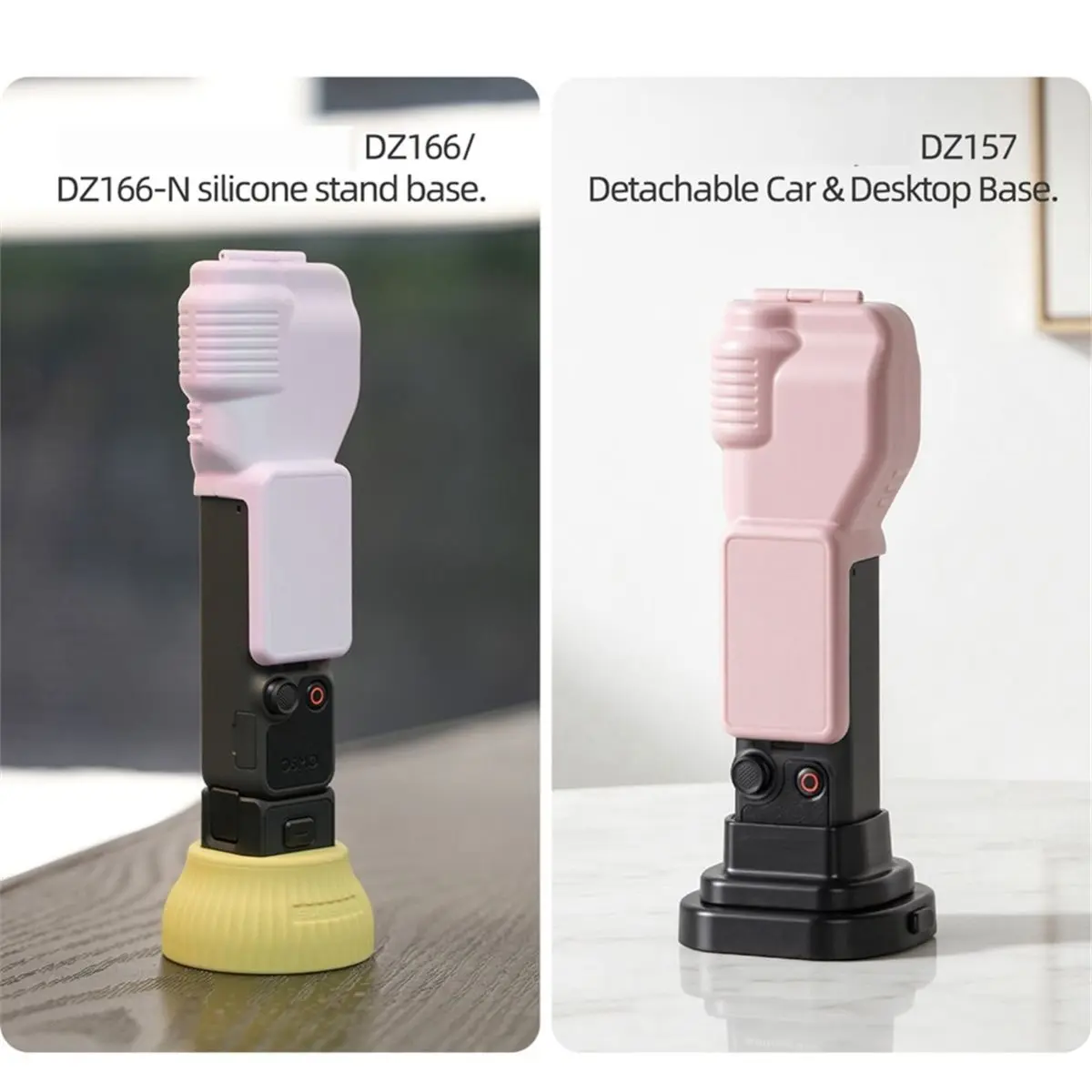 【COUNTDOWN DEAL】 5Pcs for DJI Pocket 4 Protective Cover Gimbal Lens Screen Protective Case Candy Color Case Camera Accessory
